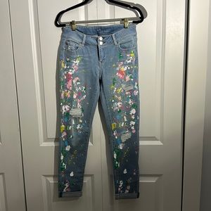 Boyfriend Paint Jeans